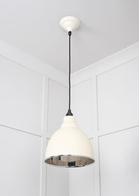 Smooth Nickel Brindley Pendant