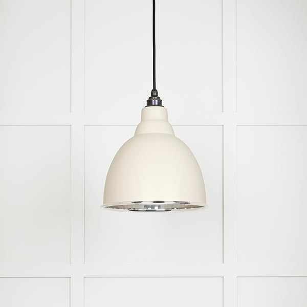 Smooth Nickel Brindley Pendant