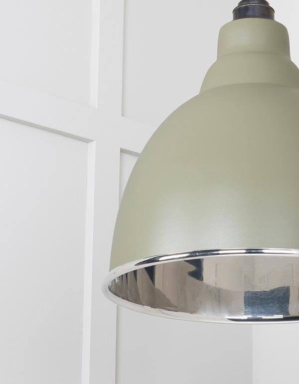 Smooth Nickel Brindley Pendant