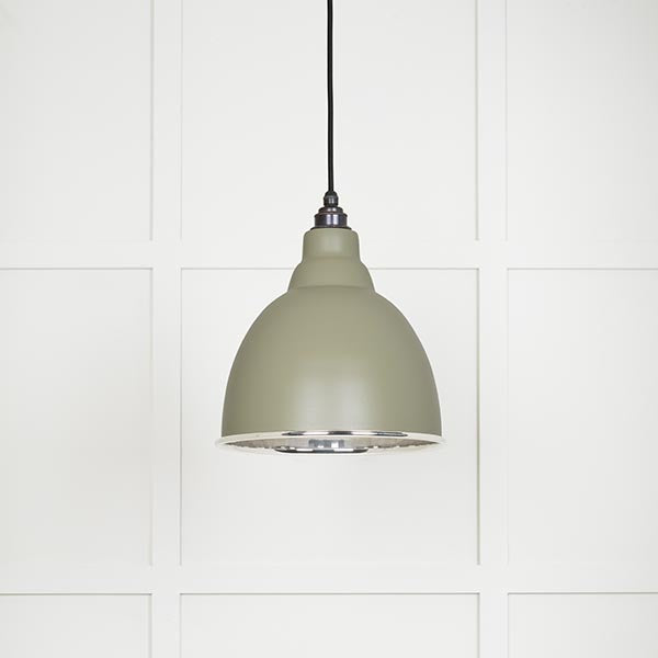 Smooth Nickel Brindley Pendant