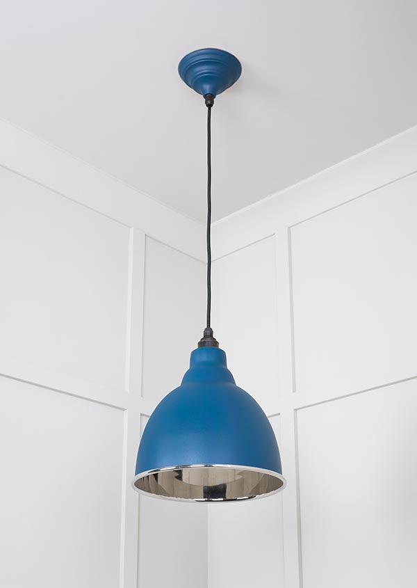 Smooth Nickel Brindley Pendant