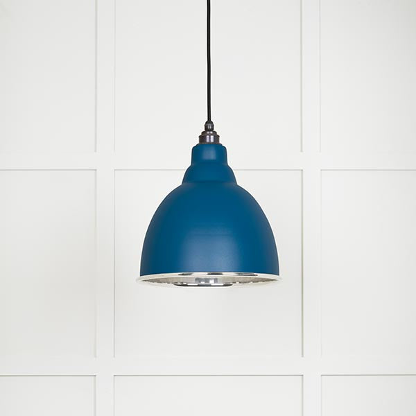 Smooth Nickel Brindley Pendant