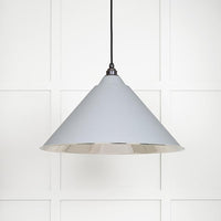 Smooth Nickel Hockley Pendant