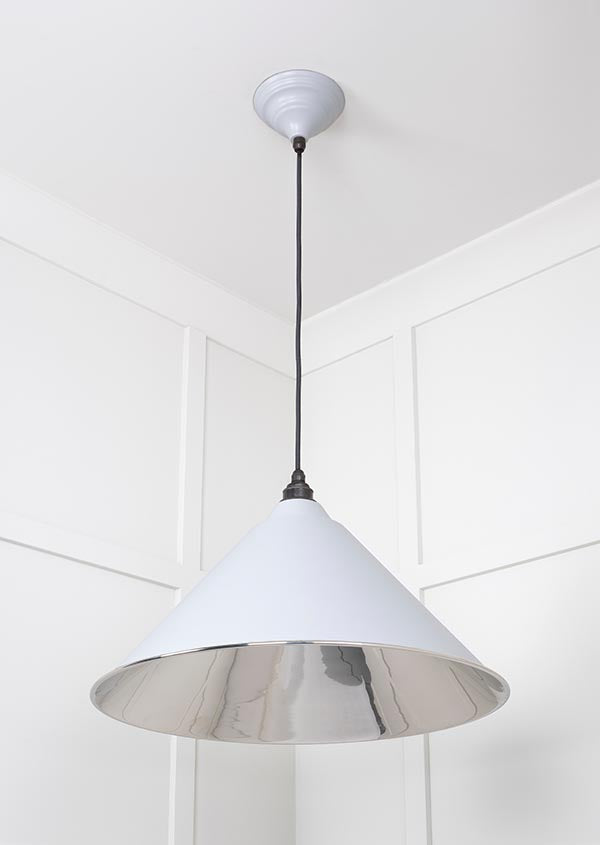 Smooth Nickel Hockley Pendant