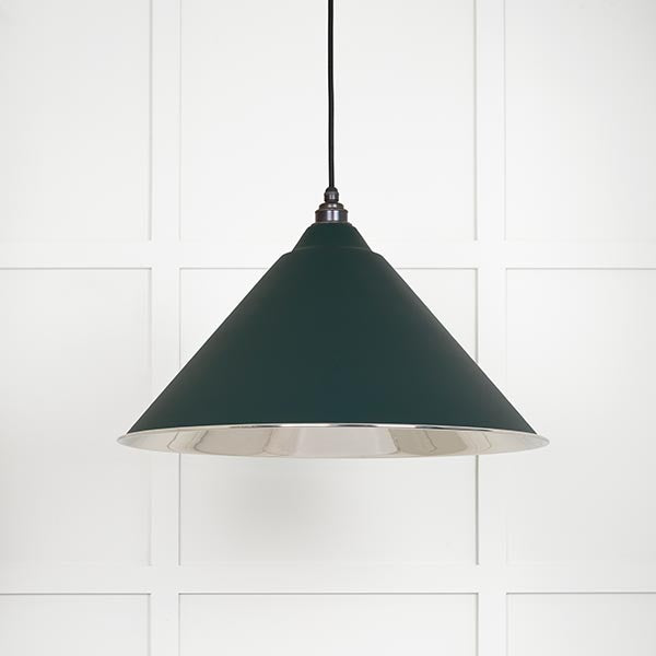 Smooth Nickel Hockley Pendant