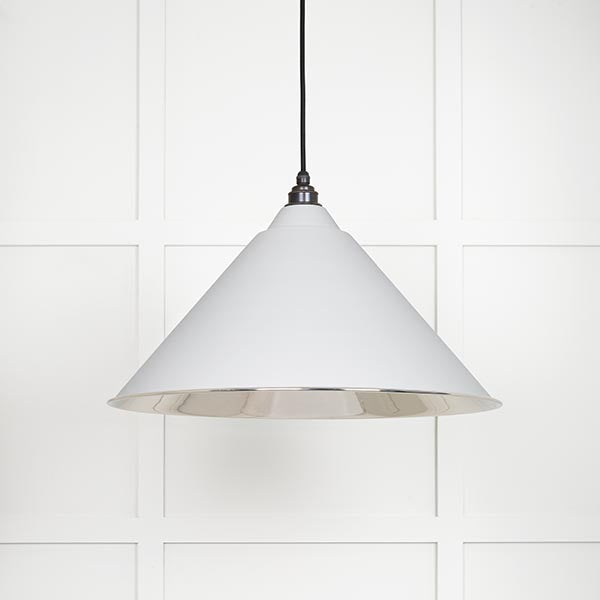 Smooth Nickel Hockley Pendant