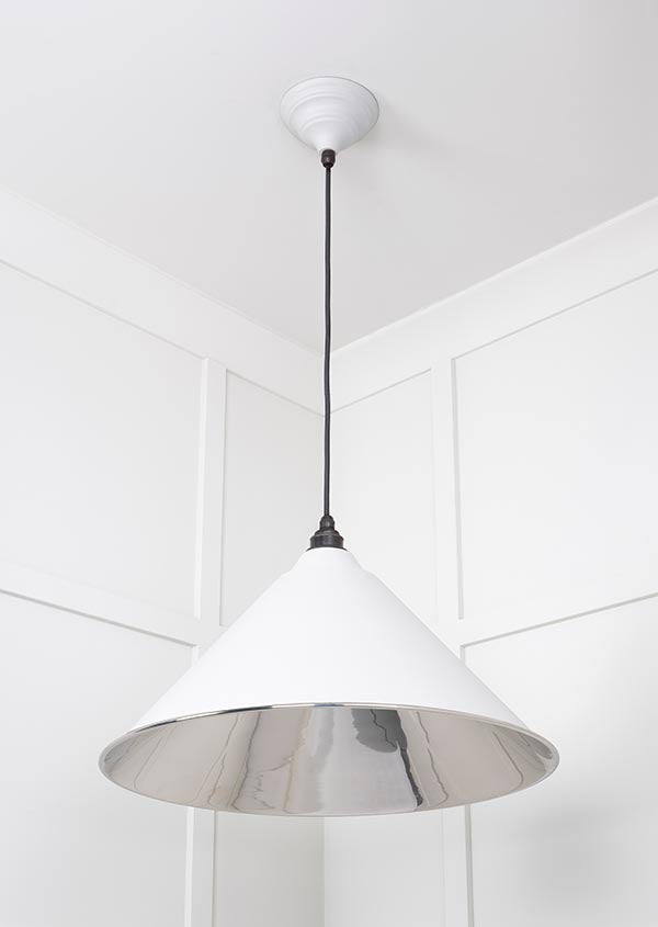 Smooth Nickel Hockley Pendant