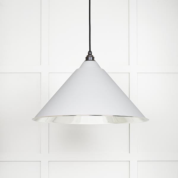 Smooth Nickel Hockley Pendant