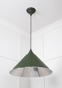 Smooth Nickel Hockley Pendant