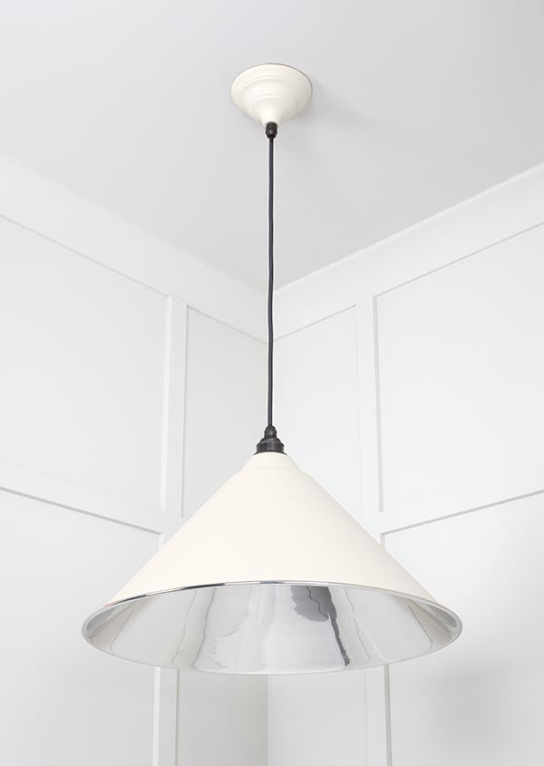 Smooth Nickel Hockley Pendant