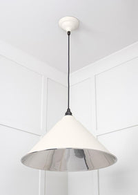 Smooth Nickel Hockley Pendant