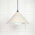 Smooth Nickel Hockley Pendant