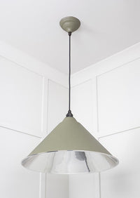 Smooth Nickel Hockley Pendant