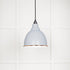 White Gloss Brindley Pendant