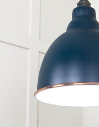 White Gloss Brindley Pendant