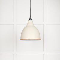 White Gloss Brindley Pendant