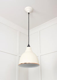 White Gloss Brindley Pendant