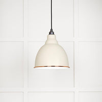 White Gloss Brindley Pendant