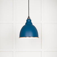 White Gloss Brindley Pendant