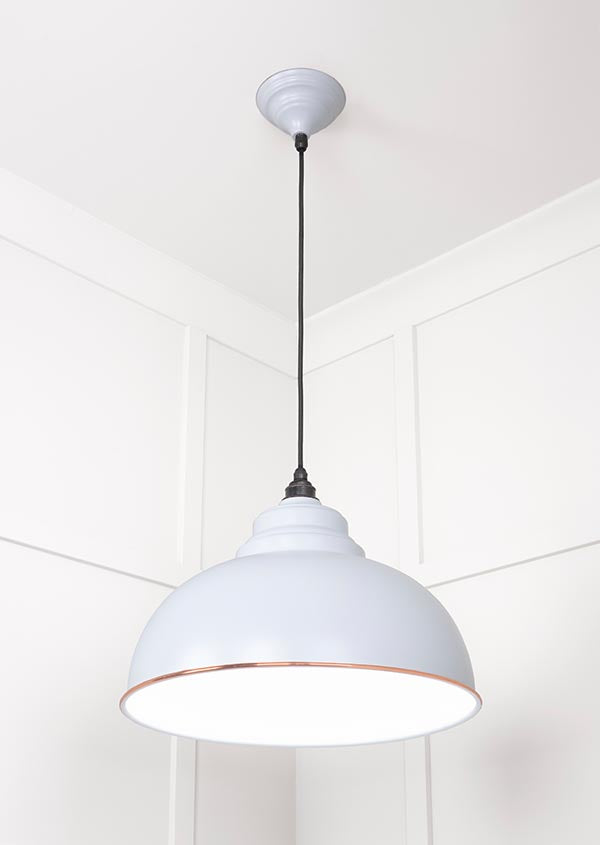 White Gloss Harborne Pendant