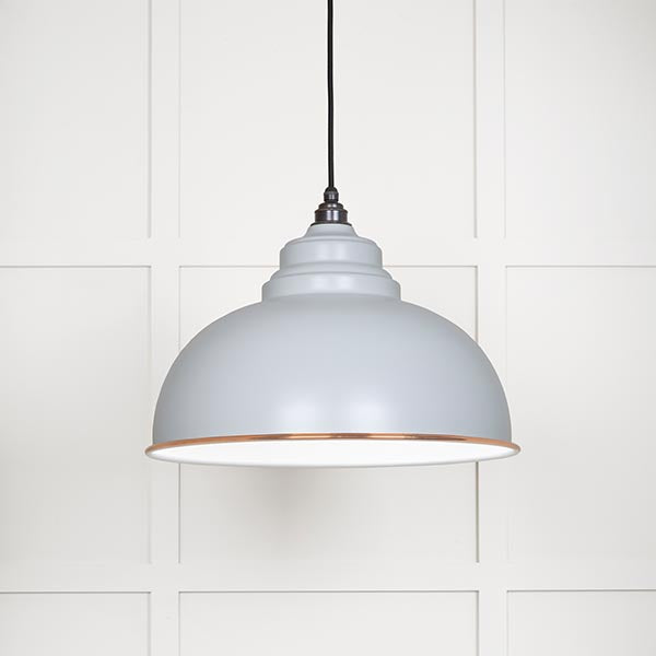 White Gloss Harborne Pendant