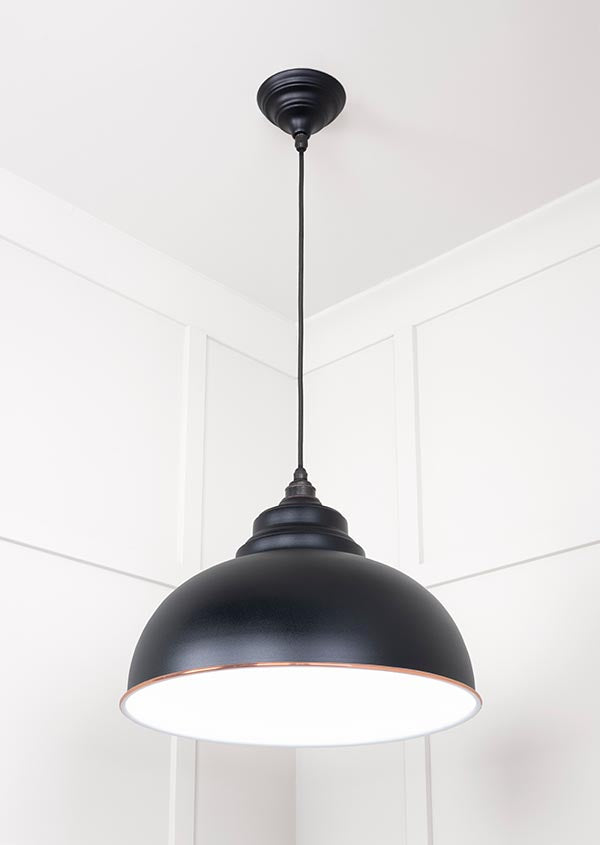 White Gloss Harborne Pendant