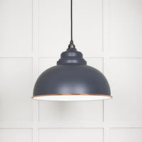 White Gloss Harborne Pendant