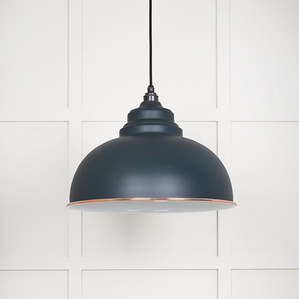 White Gloss Harborne Pendant