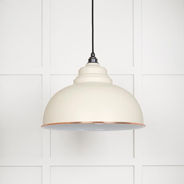 White Gloss Harborne Pendant