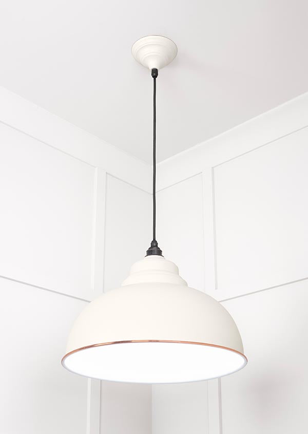 White Gloss Harborne Pendant