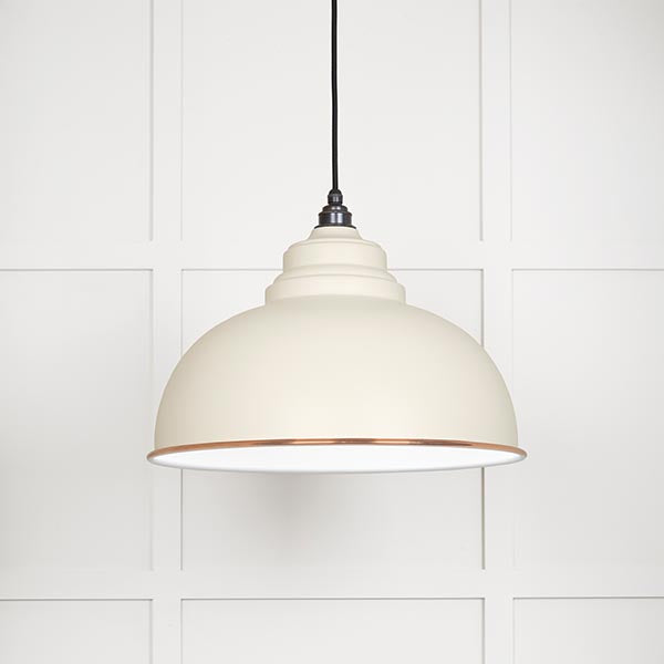 White Gloss Harborne Pendant