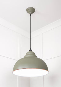 White Gloss Harborne Pendant