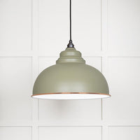 White Gloss Harborne Pendant