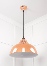 White Gloss Harborne Pendant