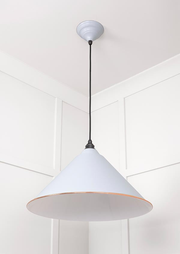 White Gloss Hockley Pendant