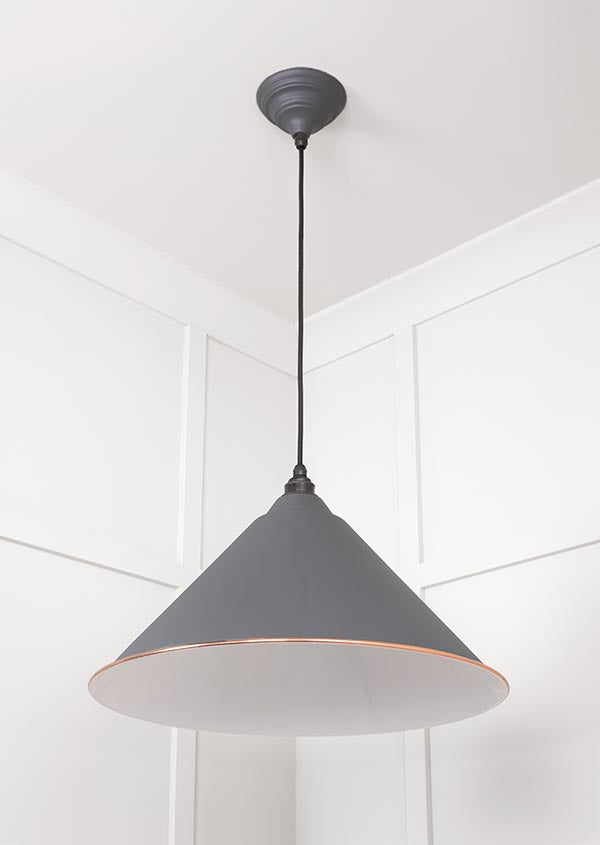 White Gloss Hockley Pendant