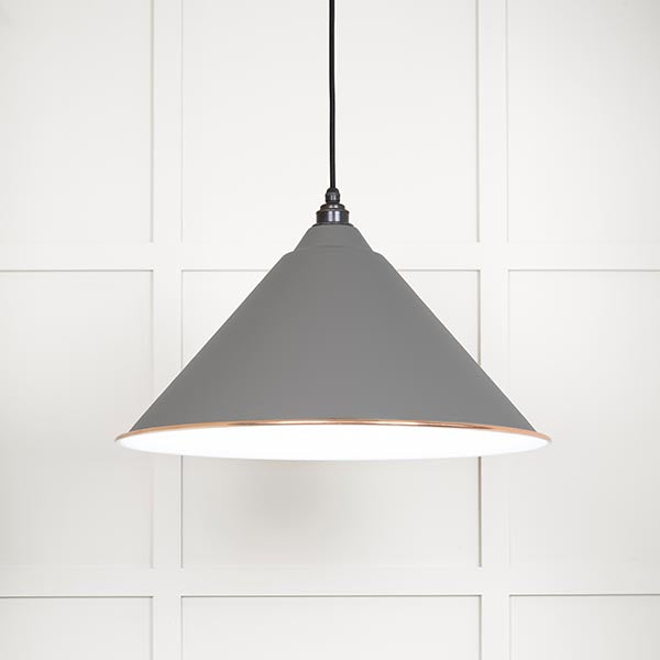 White Gloss Hockley Pendant