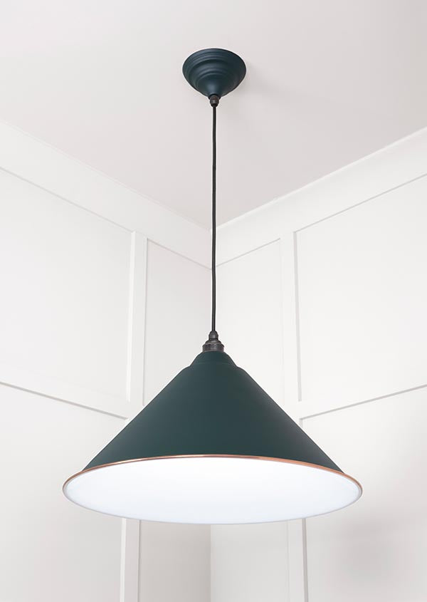 White Gloss Hockley Pendant