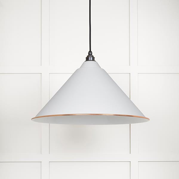 White Gloss Hockley Pendant