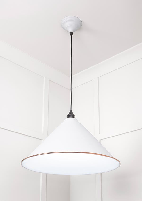 White Gloss Hockley Pendant