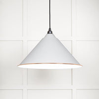 White Gloss Hockley Pendant