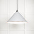 White Gloss Hockley Pendant