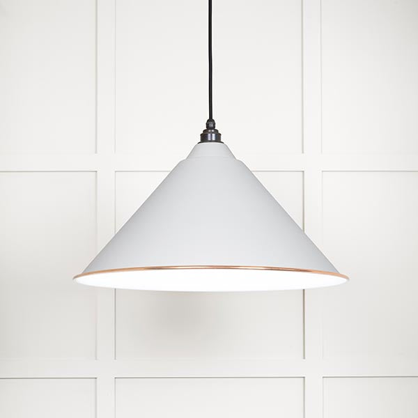 White Gloss Hockley Pendant