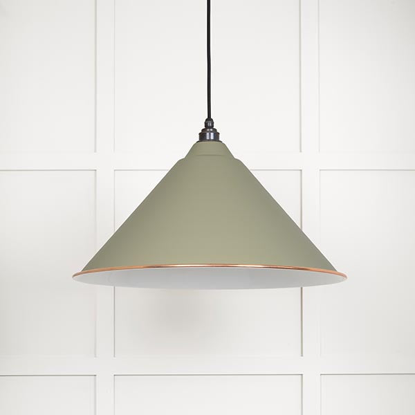 White Gloss Hockley Pendant