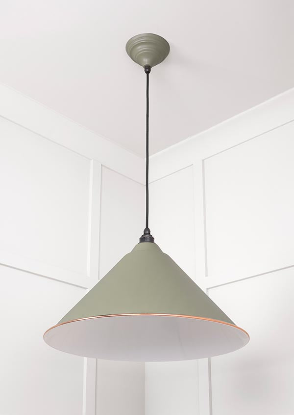 White Gloss Hockley Pendant