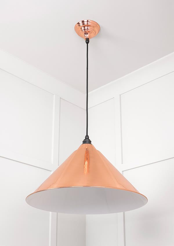 White Gloss Hockley Pendant