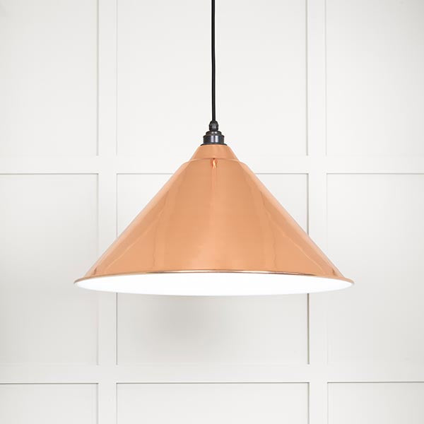 White Gloss Hockley Pendant