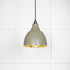 Smooth Brass Brindley Pendant