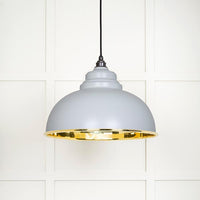 Smooth Brass Harborne Pendant