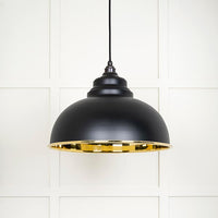 Smooth Brass Harborne Pendant